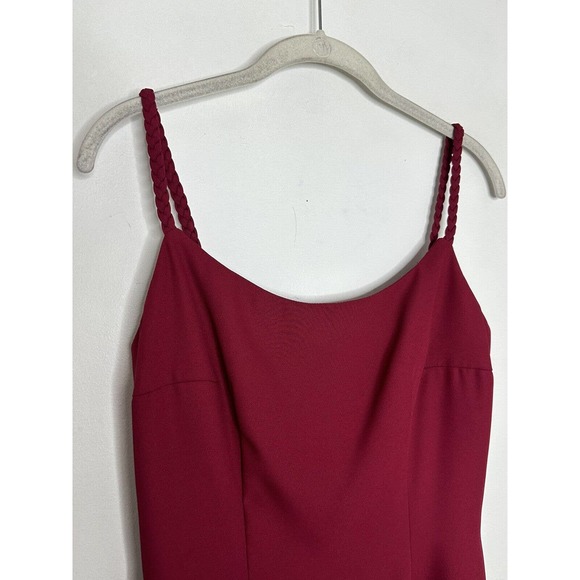 WATTERS and WATTERS Pink Raspberry Gown Prom Formal Bridesmaids Dress Sz 6 - Picture 2 of 7